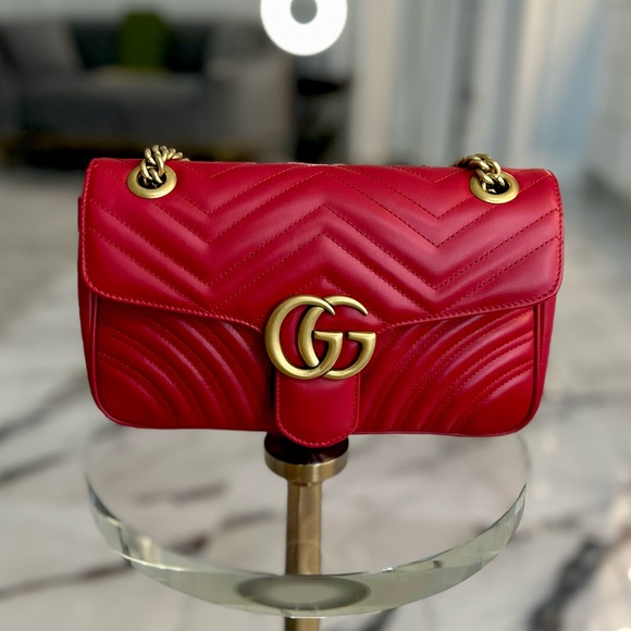 Gucci Handbags - NWT Gucci Matelasse GG Marmont Shoulder Bag